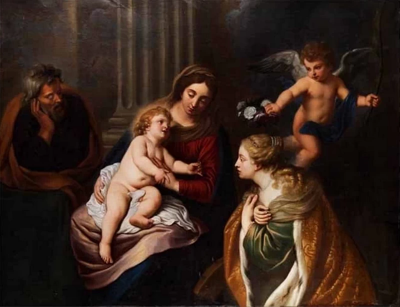 Il matrimonio mistico di Santa Caterina